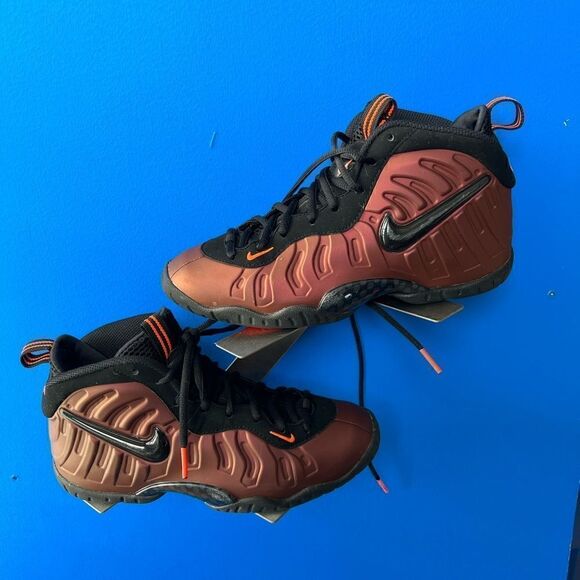 Nike Foamposite Little Posite Pro GS Hyper Crimson 644792 800 Size 5.5Y 7W - Picture 1 of 5